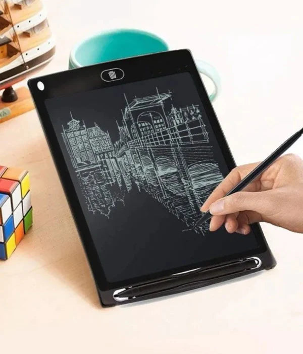 LCD Writing Tablet With Digital Pen For Kids - Eraseable Digital Drawing Doodling Pad For Kids