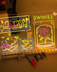 Multiple Color LED Writing Board - Large Size (Multiple Purpose) FOR KIDS